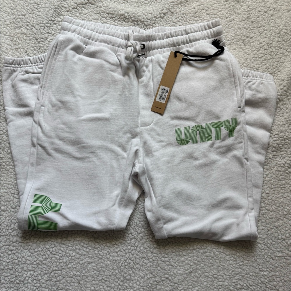 Ksubi White and Green Sweatpants Relaxed Fit - Picture 6 of 8